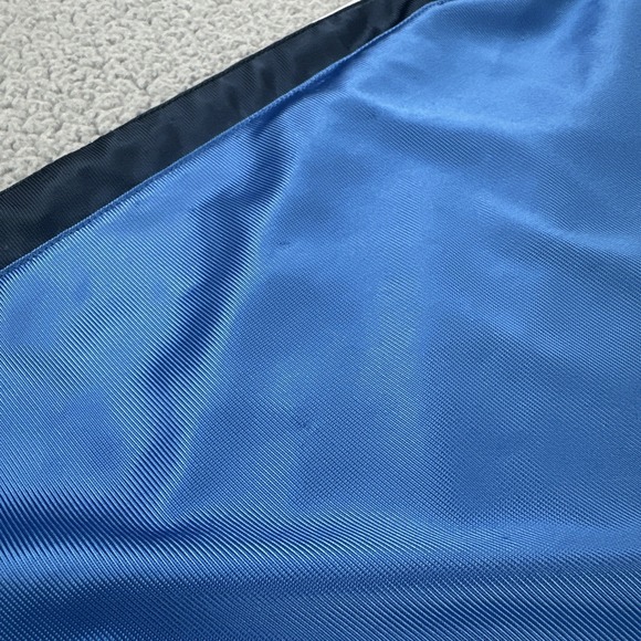 Vintage Reebok Dazzle Basketball Shorts Men 2XL Blue Black White Shiny Silky Y2K - Picture 12 of 16